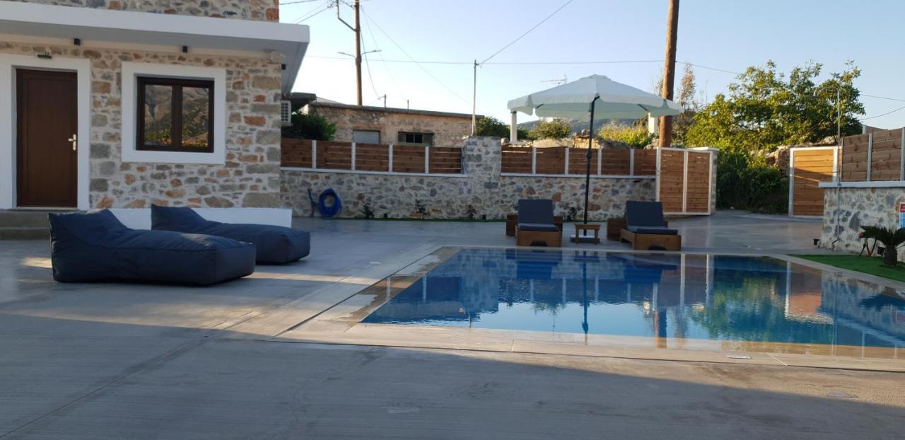 Double Bee Villa With Private Pool Agios Konstantinos  Exteriör bild