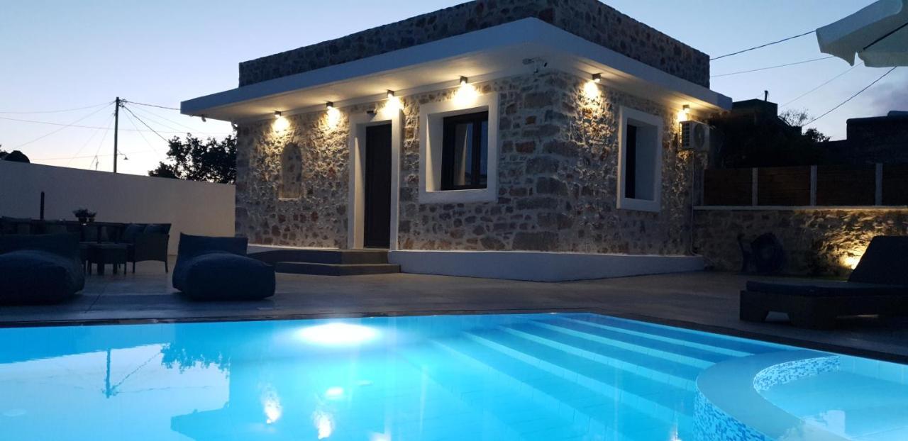 Double Bee Villa With Private Pool Agios Konstantinos  Exteriör bild