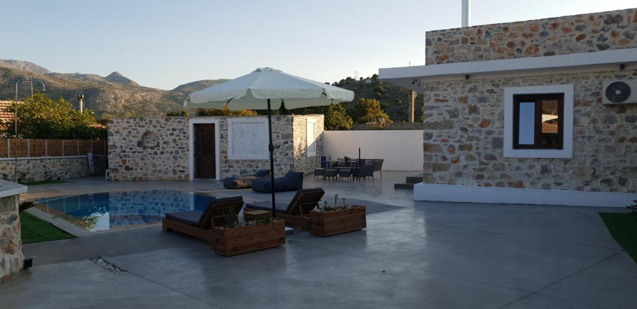 Double Bee Villa With Private Pool Agios Konstantinos  Exteriör bild
