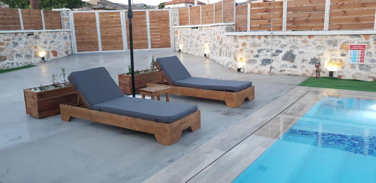 Double Bee Villa With Private Pool Agios Konstantinos  Exteriör bild