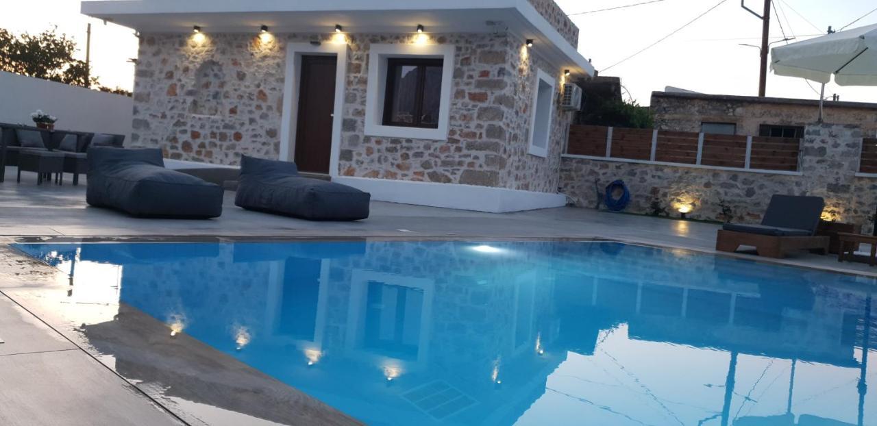 Double Bee Villa With Private Pool Agios Konstantinos  Exteriör bild