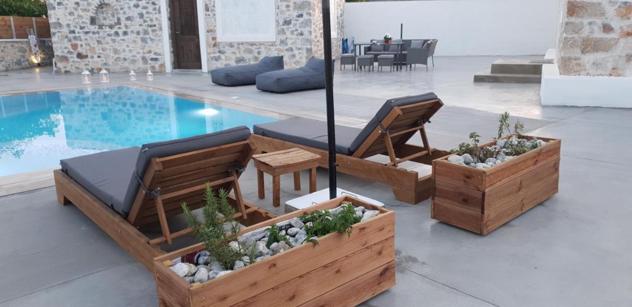 Double Bee Villa With Private Pool Agios Konstantinos  Exteriör bild